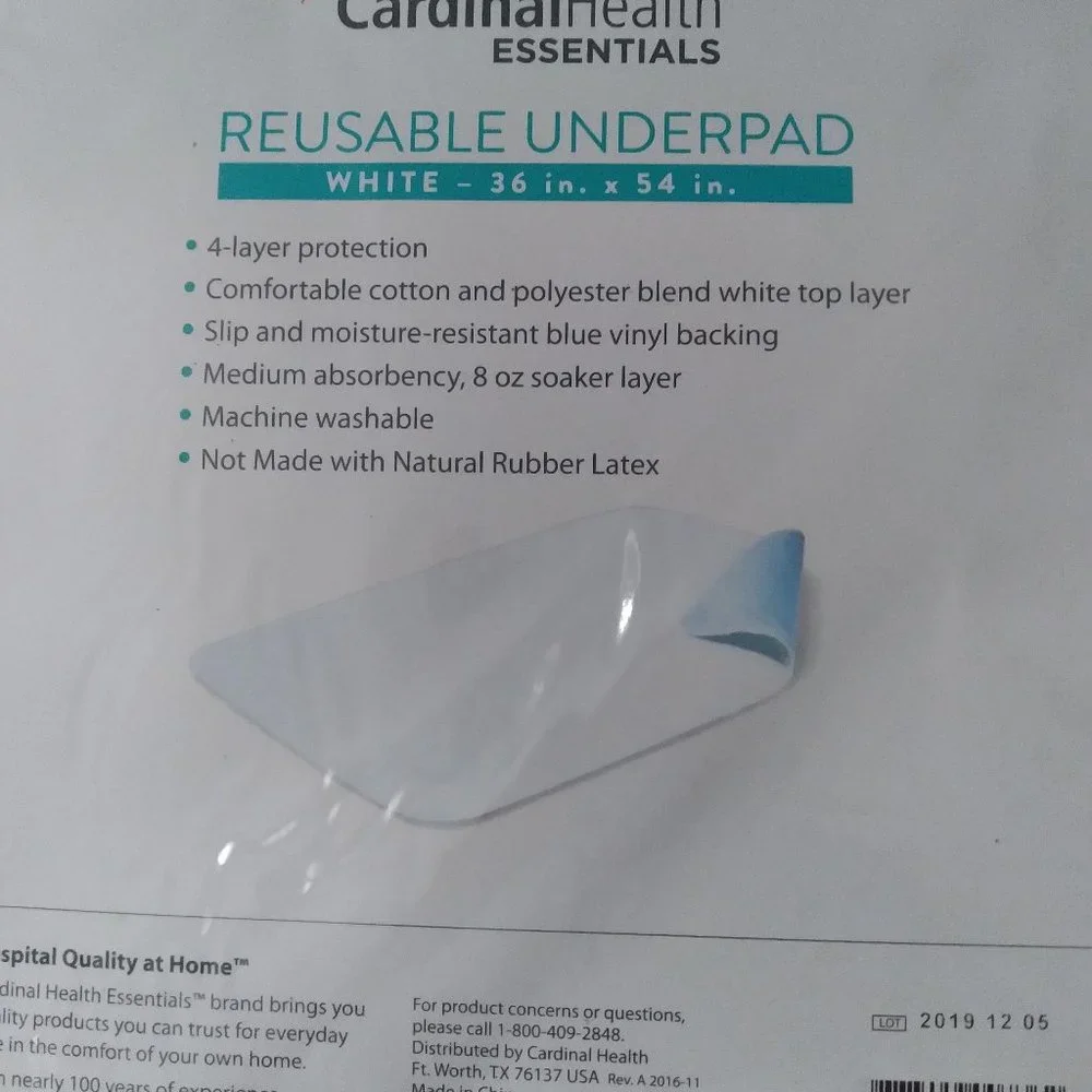 Underpad Reusable for bed or pets